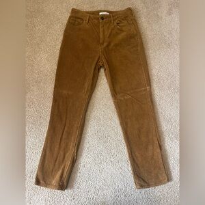 PacSun brown corduroy mom jeans